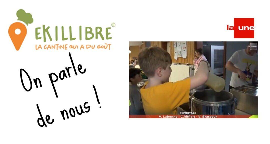 Ekkilibre cantine scolaire repas preparés par traiteurs locaux en Wallonie et à Bruxelles