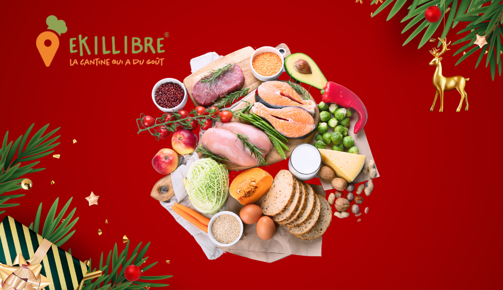 Ekillibre donne quelques conseils pour manger sain et équilibré pendant les fêtes de fin d'année