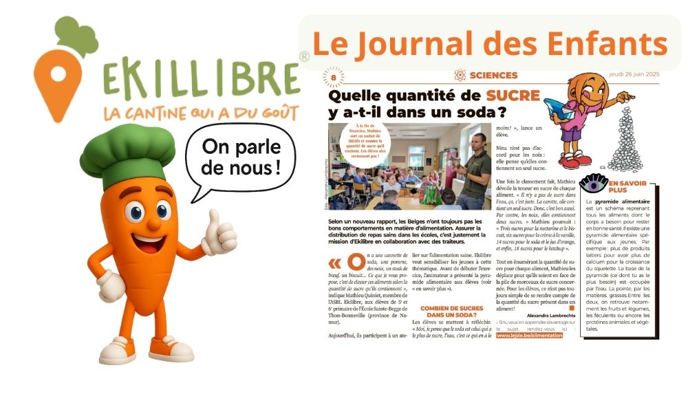 Ekillibre dans Le Journal des Enfants