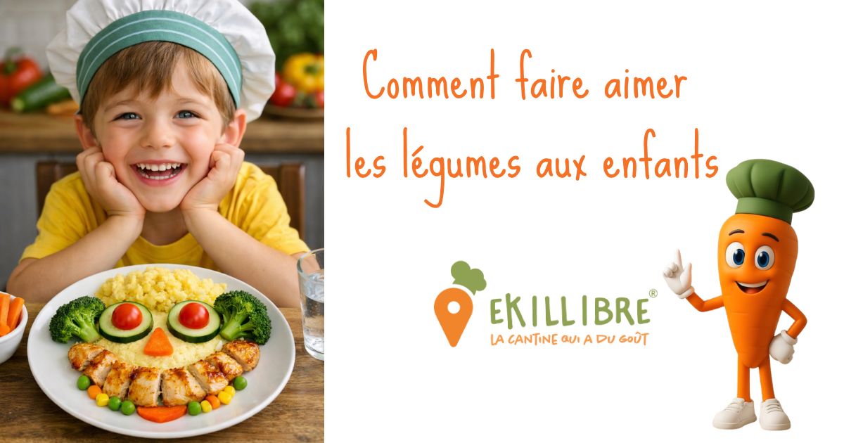 Comment faire aimer les légumes aux enfants
